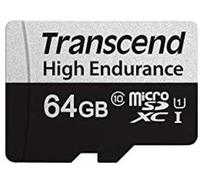 Transcend microsdxc 350v 64gb memoria flash clase 10 uhs-i - tarjeta d