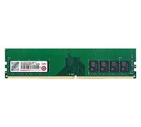 Transcend Módulo de Memoria DDR4, 2400 MHz, 4 GB, DIMM, 1Rx8, 1,2 V, latencia CL 17