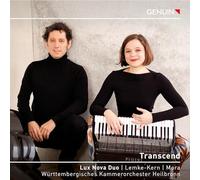 Transcend. Musique contemporaine pour accordéon et guitare. Lemke-Kern, Lux Nova Duo, Mora.