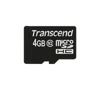 Transcend Premium - Tarjeta de memoria flash - 4 GB - Clase 10 - 133x - Micro SDHC
