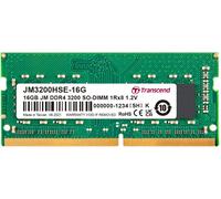 Transcend RAM 16GB SO-DIMM DDR4 3200 MHz Módulo de Memoria JM3200HSE-16G