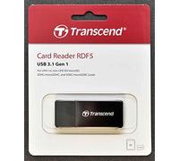 Transcend RDF5 - Lector (MicroSD (TransFlash), microSDHC, microSDXC, SD, SDHC, SDXC, USB 3.0, Negro, De plástico, 0-70 °C, 18 g)
