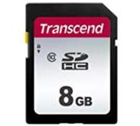 Transcend sdc300s - tarjeta de memoria sd de 8 gb, clase 10, sdhc