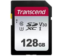 Transcend sdc300s - tarjeta de memoria sdxc de 128 gb, color plata