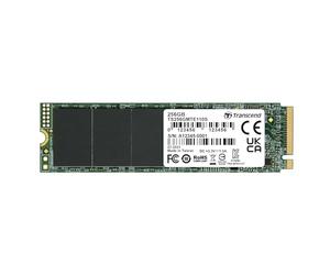 Transcend SSD MTE110S PCIe 3.0 M.2 2280 256GB, 1600 MB/s, bajo consumo | Unidad de estado sólido interna NVMe Gen3x4, para portátiles y ordenadores de sobremesa, caché SLC.