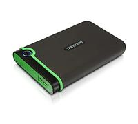 Transcend StoreJet 25M3 TS2TSJ25M3 - Disco duro externo, ultra resistente de grado militar, 2.5", USB 3.0, Gris (Iron Gray), 2 TB