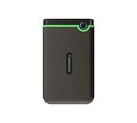 Transcend StoreJet 25M3S 4TB HDD Externo 2.5 Pulgadas USB 3.2 Gen 1, Resistente a Golpes, Gris - Unidad de Almacenamiento Portátil