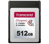 Transcend Tarjeta CFExpress tipo B TLC (1700/1000 MB/s) 512 GB