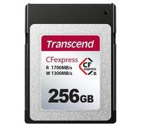 Transcend Tarjeta CFExpress tipo B TLC (1700/1300 MB/s) 256 GB