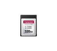Tarjeta de memoria CFexpress 860 de 320 GB (negra) - TRANSCEND