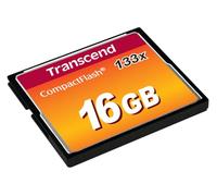 TS16GCF133 - Tarjeta de memoria CF, 16 GB 133x