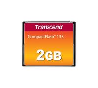 Transcend Tarjeta de Memoria CompactFlash 133 2GB (CF Card) hasta 50/20 MB/s, Compatible con Modo de Transferencia Ultra DMA 4 con MLC NAND Flash, Ideal para DSLR Básicas - TS2GCF133