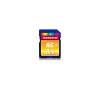 TRANSCEND Tarjeta de memoria flash Ultimate - 8 Go - Clase 10 - 200x - SDHC