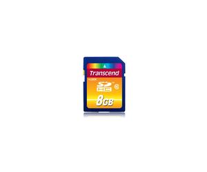 TRANSCEND Tarjeta de memoria flash Ultimate - 8 Go - Clase 10 - 200x - SDHC