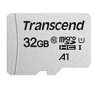 Transcend Tarjeta de Memoria microSDXC 300S 32GB Clase 10 con hasta 95/45 MB/s (para Smartphones, Cámaras Digitales y Consolas Nintendo) sin Adaptador SD - TS32GUSD300S