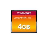 Transcend Tarjeta Memoria CompactFlash CF 4GB, 50 MB/s, MLC, DSLR | Modo de transferencia Ultra DMA 4 (UDMA 4), compatibilidad con ECC