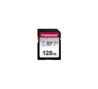 Transcend Tarjeta memoria SD UHS-I SDXC SDC300S 128GB, 100 MB/s, U1, V10 | Compatible con cámaras DSLR, cámaras digitales, cámaras de vigilancia para exteriores y videocámaras.