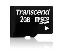 Transcend Tarjeta microSD USDC 2GB, MB/s, MLC NAND | Compatible con DSLR, cámaras digitales, dispositivos antiguos