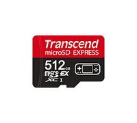 Transcend Tarjeta SD microSDXC 512GB USD710S 3D NAND, Velocidad 900 MB/s Lectura, 780 MB/s Escritura, Clase U3 V30 A1 para Almacenamiento de Dispositivos