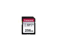 Transcend Tarjeta SD UHS-I SDXC SDC300S 256GB, 100MB/s, U3, V30, C10 | 4K UHD, compatible con cámaras DSLR y digitales.