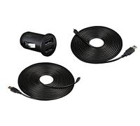 Transcend TS-DPL3 Car Charger For DrivePro, Negro (USB Type A to Micro B) TS-DPL3