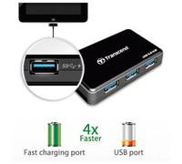 Transcend TS-HUB3K Hub USB 3.0 De 4 Puertos