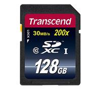 Transcend TS128GSDXC10 - Tarjeta de Memoria SDXC de 128 GB (Clase 10)