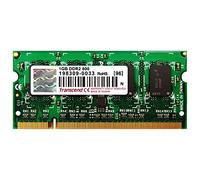 Transcend TS128MSQ64V8U - Memoria de 1 GB DDR2, SO-DIMM de 200-pin