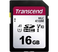 Transcend TS16GSDC410M - Tarjeta SD (16 GB, Clase 10, UHS-I, 16 GB)