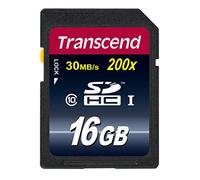 Transcend TS16GSDHC10 - Tarjeta de memoria de 16 GB (clase 10, 30 MB/s)