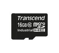 Transcend TS16GUSDC10I - Memoria Flash de 16 GB MicroSDHC Clase 10 MLC (16 GB, MicroSDHC, Clase 10, MLC, 20 MB/s, Negro)