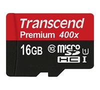 Transcend TS16GUSDCU1 - Tarjeta de Memoria Micro SDHC de 16 GB