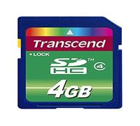 Transcend TS4GSDHC4 - Tarjeta de Memoria Flash SDHC de 4 GB