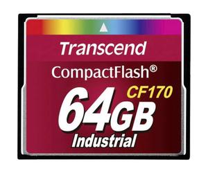 Transcend TS64GCF170 CompactFlash - Tarjeta de memoria (64 GB)