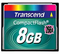 Transcend TS8GCF266 - Tarjeta de Memoria Compact Flash de 8 GB