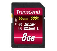 Transcend TS8GSDHC10U1 - Tarjeta de memoria SDHC de 8 GB