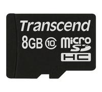 Transcend TS8GUSDC10 - Tarjeta de Memoria microSDHC de 8 GB
