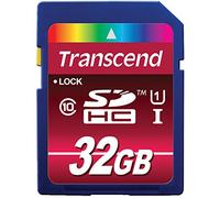Transcend Ultimate - Tarjeta de Memoria Flash 32GB SDHC (MLC, Clase 10 UHS-I, 90mb/s, 600x) de Ultra Alta Velocidad Para Video HD y Cámaras Profesionales