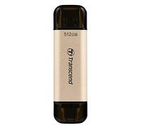 Transcend USB JetFalsh 930 512GB Memoria Flash USB 3.2 Gen 1, Conector Dual, USB Tipo C y Tipo A, Lectura hasta 420 MB/s