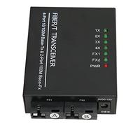 Transceptor de Fibra óptica, Tx1310nm/rx1550nm, Módulo único de Fibra con Puerto SC, Expansión de hasta 25km, Puerto Rj45 con Indicador LED, Soporte de Marco Jumbo de 9kb, Plug