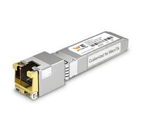 Transceptor de módulo SFP+ a RJ-45 de 10 GB para MikroTik | 1.25/2.5/5/10G-T para módulo CAT6a de puerto RJ45, negociación automática de hasta 80 m