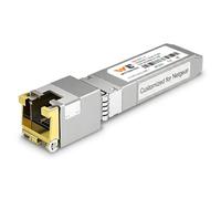 Transceptor de módulo SFP+ a RJ-45 de 10 GB para Netgear | 1.25/2.5/5/10G-T para módulo CAT6a de puerto RJ45, negociación automática de hasta 80 m