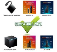 Transceptor inalámbrico, L5b83h Fire TV Stick Fire TV Stick4k Control remoto de voz Control remoto universal L5b83h4k Control remoto de TV Stick