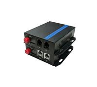 Transceptor Óptico Telefónico de 1-2 Vías Convertidor PCM de Interfaz FC Convertidor de Medios Ethernet para Operación de Comunicación