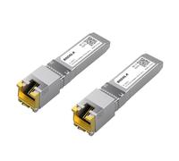 Transceptor SFP+ 10G a RJ-45, módulo SFP+ 10GBase-T RJ45 SFP+ para SODOLA, SFP a Ethernet, Plug and Play, enchufable en caliente, módulos SFP de cobre de hasta 30 m de distancia (2 paquetes)