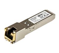 Transceptor SFP StarTech SFP1000TXST 1000Mbps 1 Puerto RJ45 Cobre Hot-Plug 100m Aluminio
