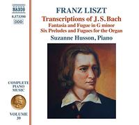 Transcriptions de J S Bach par Liszt