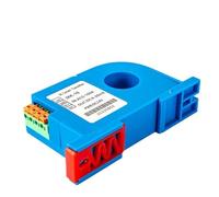 Transductor de corriente CC con perforación 22 mm, sensor AC0-600A, salidas 4-20 mA, 0-20, 0-5 V y 10, salida RS485, transmisor CA DC24V(INPUT DC 0-30A-0-5V)