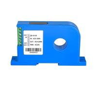 Transductor de corriente de 4-20 mA, 0-10 V, 0-5 V, sensor, entrada de CA, 0-100 A, poro de 20 mm, 35 mm, CC, 24 V, transmisor de corriente CA aislado de tres terminales(AC0-50A_24VDC_4-20MA)