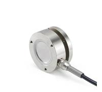 Transductor de fuerza de impacto de celda de carga planar de Φ58 mm Sensor de compresión y tensión Control de automatización Pruebas industriales(3000KG)